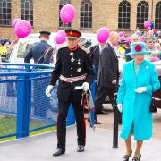 ROYAL VISIT: The Queen at The Beacon Museum