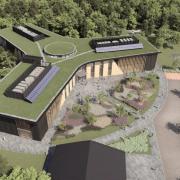 The hub proposed for the centre of the Cleator Moor Innovation Quarter