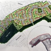 The plans for 370 houses at Harras Moor will go before a planning inspector at a hearing today