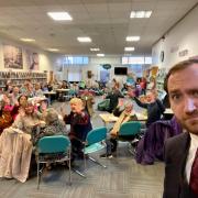 WHO DUNNIT?: A murder mystery evening was held at Whitehaven Library by Highly Suspect UK