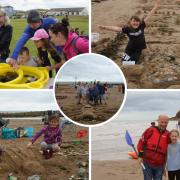 Families enjoying the activities on offer at SeaFest