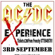 AC/DC Experience poster