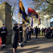 A service was held at the Cenotaph in Castle Park, Whitehaven