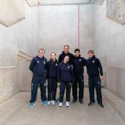 The Eton Fives team at St Bees
