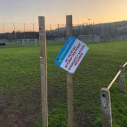 Signs vandalised at Whitehaven AFC ground
