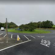 The defendant was found drunk in charge of his car at the Bridgefoot Roundabout