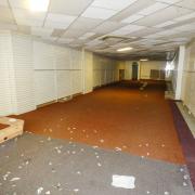 The empty Clinton Cards shop on King Street in Whitehaven will go under the hammer in April