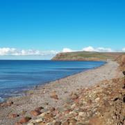 A view of St Bees Beach