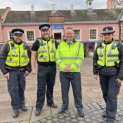 New PFCC David Allen with police on patrol in Carlisle