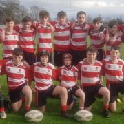 SUCCESS: St Benedict’s Year 8 rugby union team