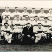 BACK IN THE DAY: Workington Town during the 1954-55 season, pictured at Borough Park
