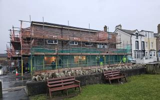 Building works are currently being carried out on the property at South Parade in Seascale ahead of plans to turn it into a new ice-cream parlour and cafe